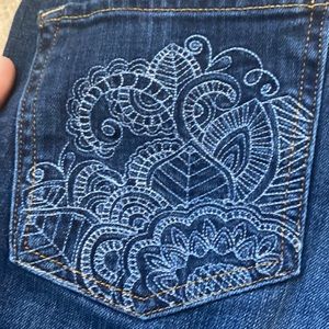 Lucky Brand jeans Sweet n’ low 12 / 31 boot cut flare dark blue